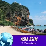 Asia eSIM - 7 countries