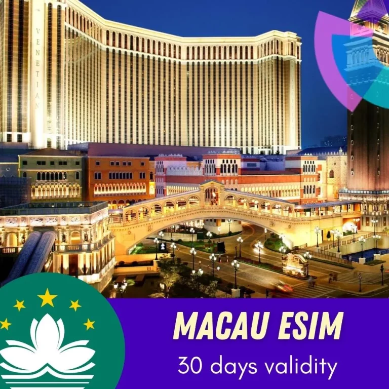 Macau eSIM 30 days